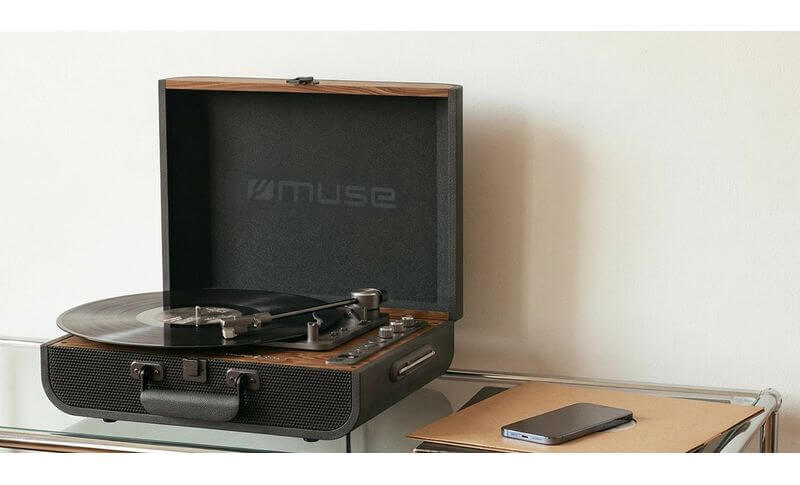Système stéréo tourne-disques MT-208 AT avec Bluetooth